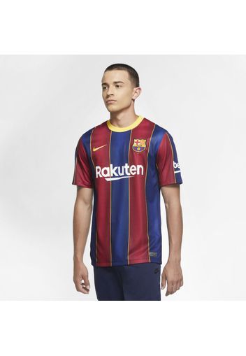 Maglia da calcio FC Barcelona 2020/21 Stadium da uomo - Home - Blu