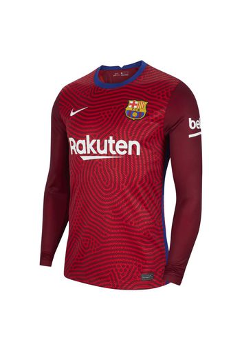 Maglia da calcio FC Barcelona 2020/21 Stadium Goalkeeper - Uomo - Red