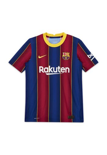 Maglia da calcio FC Barcelona 2020/21 Vapor Match per ragazzi - Home - Blu