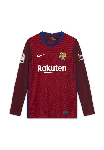 Maglia da calcio FC Barcelona 2020/21 Stadium Goalkeeper - Ragazzi - Red