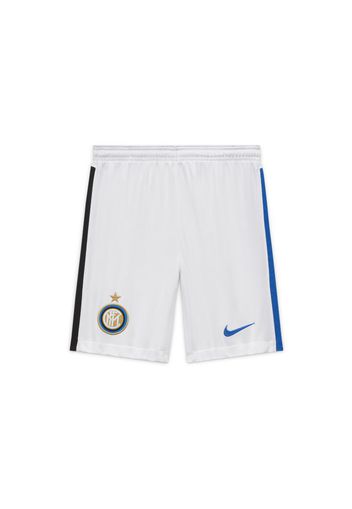 Shorts da calcio Inter 2019/20 Stadium per ragazzi - Home/Away - Bianco