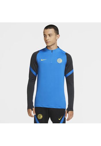 Maglia da calcio per allenamento con zip a 1/4 Inter Strike - Uomo - Blu