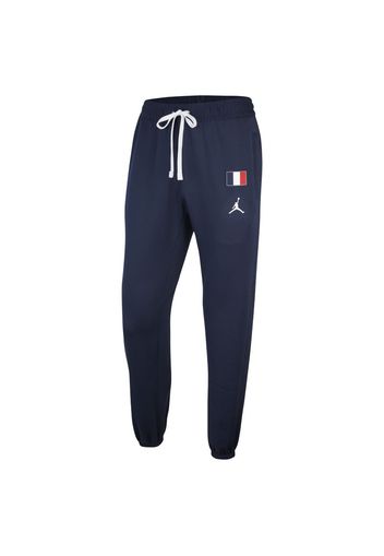 Pantaloni da basket Francia Jordan Therma Flex Showtime - Uomo - Blu