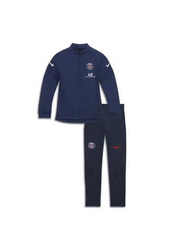 Tuta da calcio in maglia Paris Saint-Germain Strike - Ragazzi - Blu