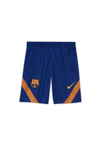 Shorts da calcio FC Barcelona Strike - Ragazzi - Blu