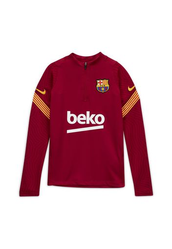 Maglia da calcio per allenamento FC Barcelona Strike - Ragazzi - Red