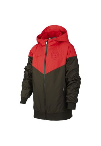 Giacca in woven Portogallo Windrunner - Ragazzi - Verde