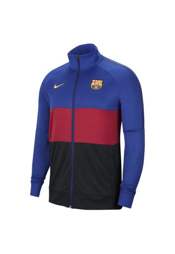 Track jacket da calcio FC Barcelona - Uomo - Blu