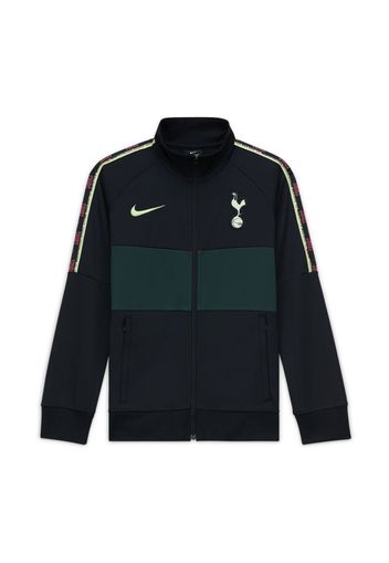Track jacket da calcio Tottenham Hotspur - Ragazzi - Nero