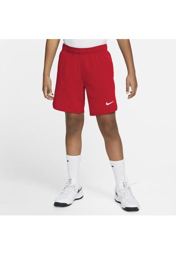 Shorts da tennis NikeCourt Flex Ace - Ragazzo - Rosso