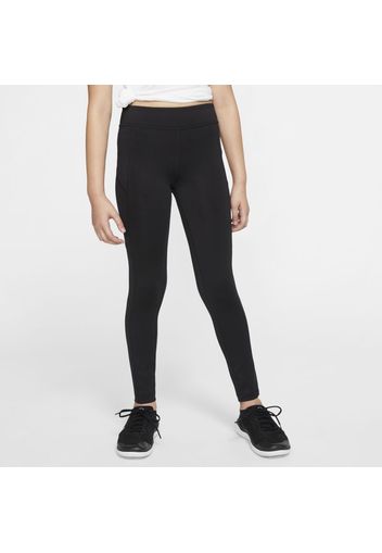 Tights da training Nike Trophy - Ragazza - Nero