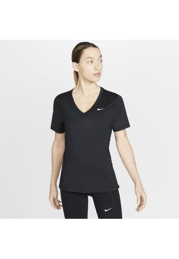 Top da training a manica corta Nike Victory - Donna - Nero