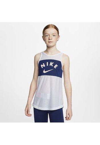 Canotta da training Nike - Ragazza - Bianco