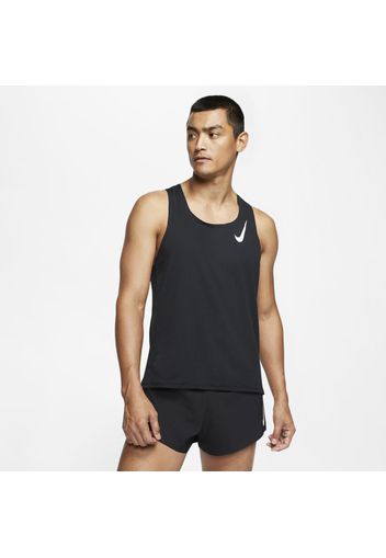 Canottiera da running Nike AeroSwift - Uomo - Nero