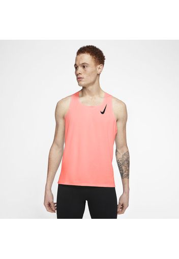 Canottiera da running Nike AeroSwift - Uomo - Rosa