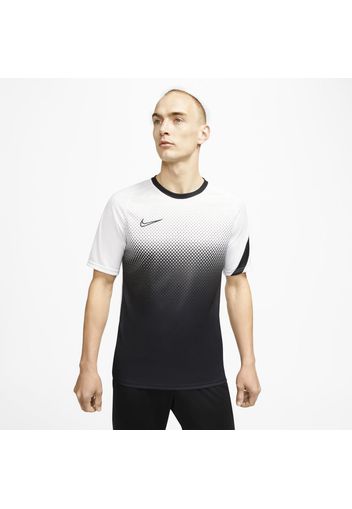 Maglia da calcio a manica corta con grafica Nike Dri-FIT Academy - Uomo - Bianco