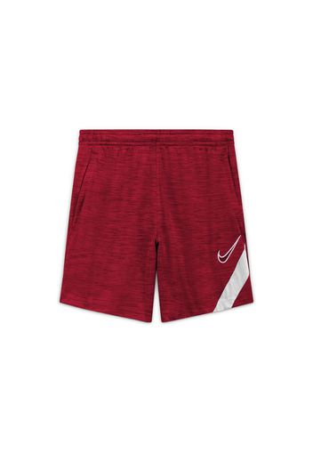 Shorts da calcio in maglia Nike Dri-FIT Academy - Ragazzi - Red
