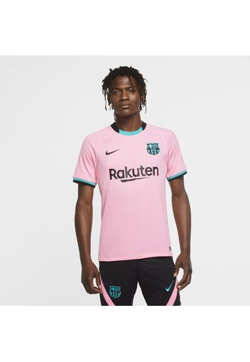 Maglia da calcio FC Barcelona 2020/21 Stadium da uomo - Terza - Rosa