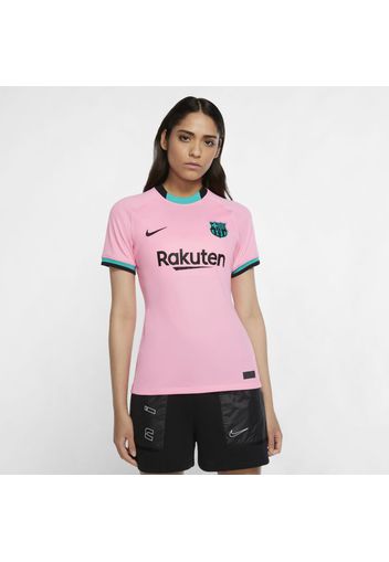 Maglia da calcio FC Barcelona 2020/21 Stadium da donna - Terza - Rosa