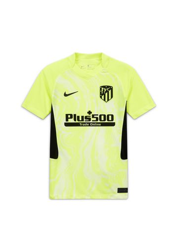 Maglia da calcio Atlético de Madrid 2020/2021 Stadium per ragazzi - Terza - Giallo