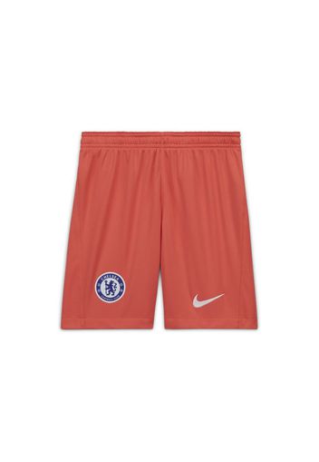 Shorts da calcio Chelsea FC 2020/21 Stadium per ragazzi - Terza - Red