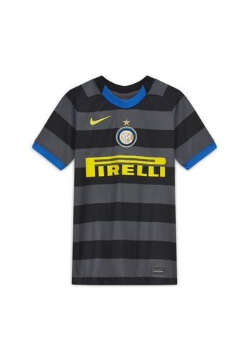 Maglia da calcio Inter 2020/21 Stadium per ragazzi - Terza - Grigio