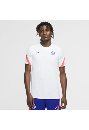 Maglia da calcio a manica corta Chelsea FC Strike - Uomo - Bianco