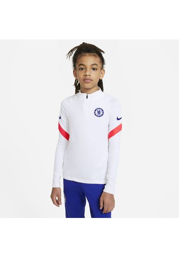 Maglia da calcio per allenamento Chelsea FC Strike - Ragazzi - Bianco