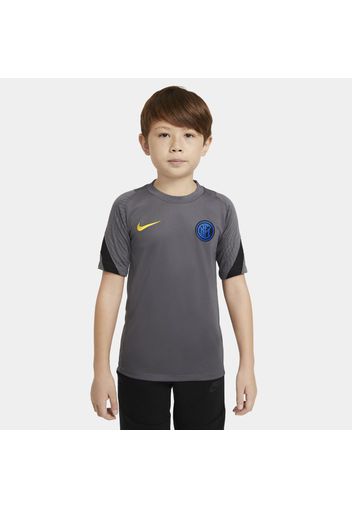 Maglia da calcio a manica corta Inter Strike - Ragazzi - Grigio