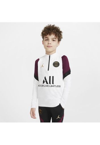 Maglia da calcio per allenamento Paris Saint-Germain Strike - Ragazzi - Bianco