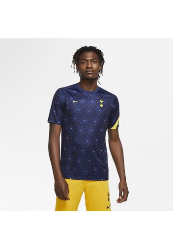 Maglia da calcio pre-partita a manica corta Tottenham Hotspur - Uomo - Blu