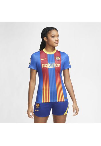 Maglia da calcio FC Barcelona 2020/21 Stadium da donna - Blu