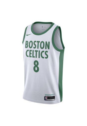 Maglia Boston Celtics City Edition Swingman Nike NBA - Bianco