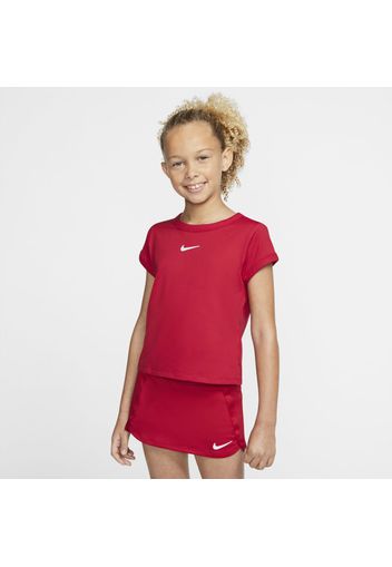 Maglia da tennis NikeCourt Dri-FIT - Ragazza - Red