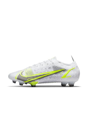 Scarpa da calcio per terreni duri Nike Mercurial Vapor 14 Elite FG - Bianco