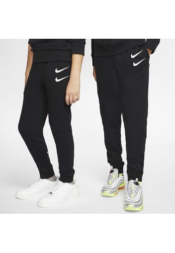 Nike, Pantaloni Nike Sportswear Swoosh - Ragazzi - Nero | Europabio