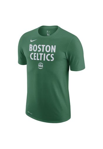 T-shirt Boston Celtics City Edition Logo Nike Dri-FIT NBA - Uomo - Verde