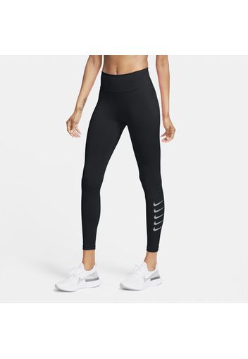 Tights da running a 7/8 Nike Swoosh Run - Donna - Nero