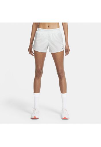 Shorts da running Nike Swoosh Run - Donna - Grigio