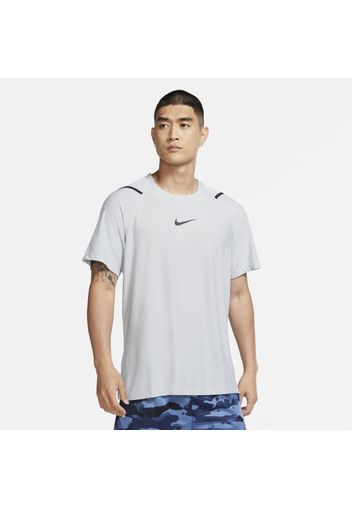 Maglia a manica corta Nike Pro - Uomo - Grigio