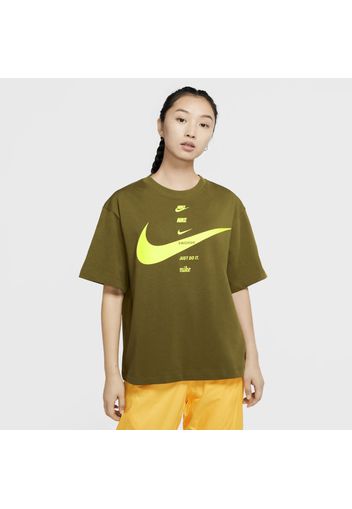 Top a manica corta Nike Sportswear - Donna - Olive