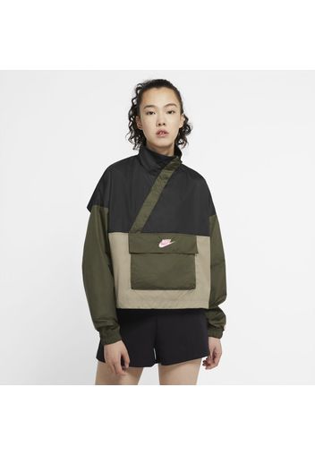 Anorak in tessuto Nike Sportswear Icon Clash - Donna - Nero