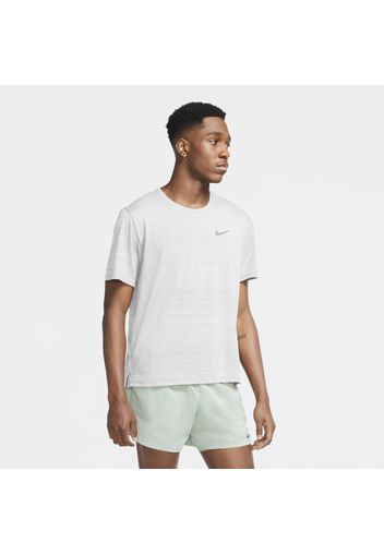 Maglia da running Nike Dri-FIT Miler - Uomo - Bianco