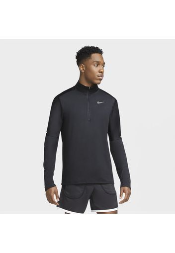 Maglia da running con zip a metà lunghezza Nike Dri-FIT - Uomo - Nero