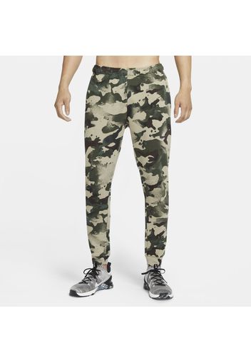 Pantaloni da training camo Nike Dri-FIT - Uomo - Verde