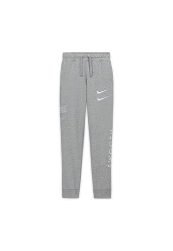 Pantaloni Nike Sportswear Swoosh - Ragazzo - Grigio