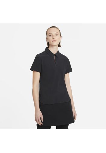 Polo da golf Nike Flex Ace - Donna - Nero