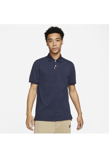 Polo Slim Fit stampata The Nike Polo - Uomo - Blu