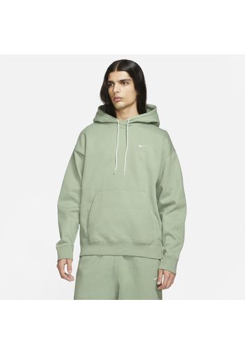 Felpa in fleece con cappuccio NikeLab - Uomo - Grigio