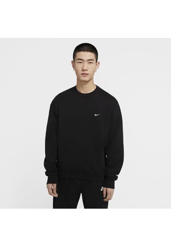 Maglia a girocollo in fleece NikeLab - Nero